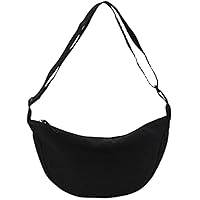 Women Dumpling Bun Purse Shopping Bag Big Capacity Beach Tote Lady Underarm Bags Pouch Casual Nylon Shoulder Bag Handbag