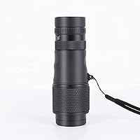 Monocular Telescope, 8-20X32 HD High Power Monocular Low Night Vision, Waterproof Monocular for Adults Bird Watching Hiking Traveling Concert Sport Game with Smartphone Adapter Tripod