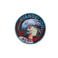 Japan Anime Patch Military Hook Tactics Morale Embroidered Patch Ayanami Rei