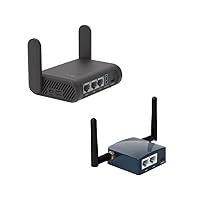 GL.iNet GL-A1300 (Slate Plus) Wireless VPN Encrypted Travel Router & GL-AR300M16-Ext Portable Mini Travel Wireless Pocket Router