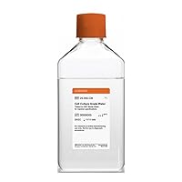 25-055-CM Cell Culture Grade Water Tested to USP Sterile Water for Injection Specifications, 1 L (Pack of 6)