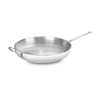 Cuisinart 722-36H Chef's Classic 14-Inch Helper Handle Skillet, Stainless Steel