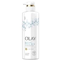 Olay Soothing Moisturizing Body Wash for Sensitive Skin with Vitamin B3 Complex and Oat Extract, 17.9 fl oz