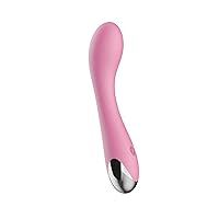 G Spot Vibrator Dildo for Vagina, Clitoral, Anal Stimulation with 10 Vibrations Modes Personal Powerful Quiet Vibrating Massager Rechargeable Waterproof Adult Sex Toy for Women, Men, Couples (Blush)