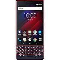 BlackBerry KEY2 LE Unlocked Android Smartphone (AT&T, T-Mobile, Verizon), 64GB, 13MP Rear Dual Camera, Android 8.1 Oreo (U.S. Warranty) (Atomic Red Limited Edition Dual SIM, 64GB)