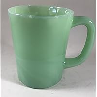 Glass Coffee Mug - USA - American Made - Mosser Glass (1, Jadeite Green)