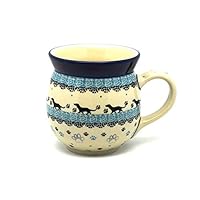 Polish Pottery Mug - 15 oz. Bubble - Diggity Dog