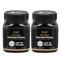 (Pack of 2) Hi Well Premium Manuka Honey Certified Monofloral UMF 10+ MGO 261+ 1kg