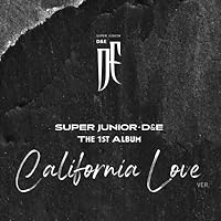 SM Ent. Super Junior D&E - Countdown (Vol.1) Album (California Love (DONGHAE) ver.)+Folded Poster+CultureKorean Gift(Decorative Stickers,Double Sided Photocards)