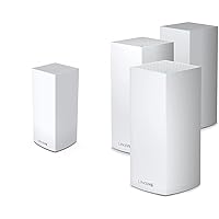 Linksys MX4200 Mesh WiFi Router - AX4200 WiFi 6 Router - Velop Tri-Band WiFi Mesh Router & MX12600 Mesh WiFi Router - AX4200 WiFi 6 Router - Velop Tri-Band WiFi Mesh Router