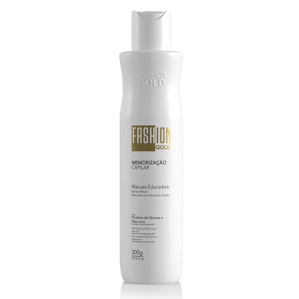 Fashion Gold 300g/10.5 fl.oz - Brazilian Blowout, Keratin Treatment, Smoothing and Straightening System