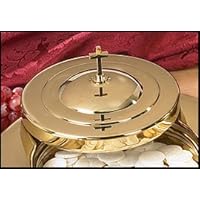 Stacking Bread Plate Cover - Brass Finish
