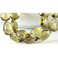 citrine briolettes huge pair, 19mm to 21mm genuine faceted citrine teardrop briolettes honey yellow stone