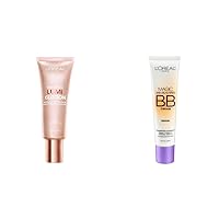 L'Oreal Paris Makeup True Match Lumi Glotion Illuminator Highlighter and Magic Skin Beautifier BB Cream, 1.35 and 1 Ounces