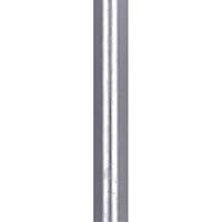 Fanimation Fans DR1SS-18GZW Accessory - Stainless Steel Downrod-1 Inches Tall and 12 Inches Length, Down Rod Length: 18 Inch, Finish Color: Galvanized
