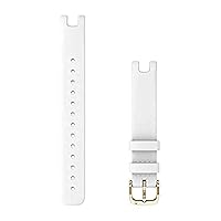 Garmin Replacement Accessory Band for Lily GPS Smartwatch - White Italian Leather
