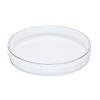 United Scientific 10 Pack Sterile Thick Plastic Petri Dishes with Lid, 90mm Dia x 15mm, Designed for use in Laboratories, Home, and Classrooms