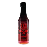 Pepper Joe’s XXX Habanero Hot Sauce – Habanero Peppers with Honey, Peaches, Pineapple, and Extra Mouth Burning Habanero Heat – 5 Ounces