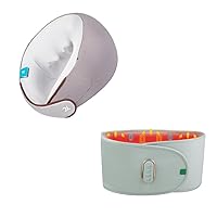 Neck & Lower Back Massager Combo Shiatsu with Heat - Cervical Pillow Deep Tissue Kneading for Back, for Home, Women Ideal Gift