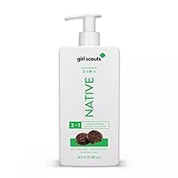 Full & Thick Thin Mint 2 in 1 Shampoo & Conditioner Native Collection (16.5 oz) Pack of 1
