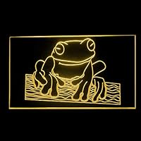 210226 Frog Toad Pet Food Lure Beer Bar Pub shops Display LED Light Neon Sign