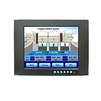15 inches XGA Industrial Monitor with Resistive Touchscreen, Direct-VGA, DVI Ports, and Wide Operating Temperature