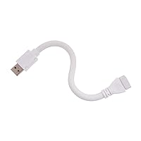 Convenient Flexible USB Cable Reliable Short Extender Line Power Supply Cord Wire For USB Fan Night Lights Easy Charging USB Cable For Small Fan
