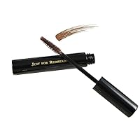 Just for Redheads Spice Supreme Waterproof Mascara - Designed for Redheads, Lengthens and Adds Volume, Great for Blondes, Smudge-Proof, Cruelty Free, Evenly Coats, Warm Cinnamon Tint - Made in the USA
