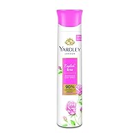 Yardley English Rose Body 150ml 5 Oz Refreshing Body Spray