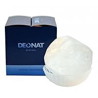 Natural cosmetics Deodorant Crystal . solid. rounded shape. on a stand in a gift box. 140 gr. 221