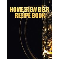 Homebrew Beer Recipe Book: Beautiful Notebook To Create Your Own Beer Recipe | Composition Recipe Paper Create The Perfect Drink Beer | Gift Book for Beer Lovers