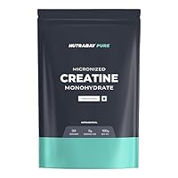 Aelona Micronised Creatine Monohydrate Powder, (100g, Unflavoured), Pre/Post Workout Supplement for Muscle Repair & Recovery | Supports Athletic Performance & Power