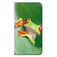 RW1047 Little Frog PU Leather Flip Case Cover for iPhone 5 5S SE