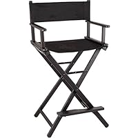Studio Director Chair - Black- #1 PRO MAKEUP Store Since 1999