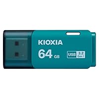KIOXIA KLU301A064GL Former Toshiba Memory, USB Flash Memory, 64GB, USB 3.2, Gen1, Made in Japan, Genuine Japanese Support