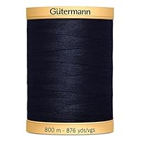 Gutermann Natural Cotton Sewing Thread 800m 6210 - per spool