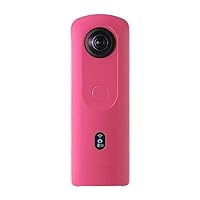 THETA SC2 PINK 360°Camera 4K Video with image stabilization High image quality High-speed data transfer Beautiful portrait shooting with face detection Thin & Lightweight For iPhone, Android