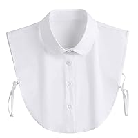 YEKEYI Women's Fake Collar Detachable Blouse Dickey Collar Half Shirt Fake Collar