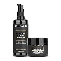 Cleanse & Hydrate Skincare Bundle - Gentle Facial Cleanser & Ceramide Face Moisturizer