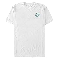 Nintendo Leafy Line Logo Men's Tops Short Sleeve Tee Shirt White