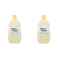 Baby Magic Moisturizing Hair & Body Wash, 16.5 Fl Oz (Pack of 2)