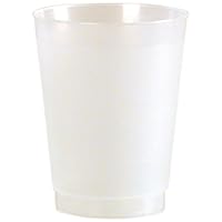 Frost-Flex Plastic Drinking Cup, 10-Ounce, Frosted (500-Count)