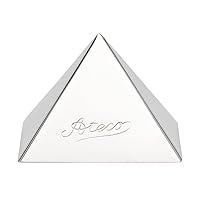 Ateco Stainless Steel Small Pyramid Mold, 2.25 by 1.5-Inches High,Silver