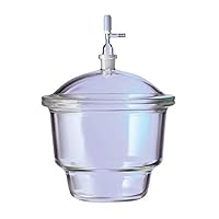 Corning Pyrex Borosilicate Glass Cover for 2.4L Small Top Desiccator with 24/29 Standard Taper Stopcock
