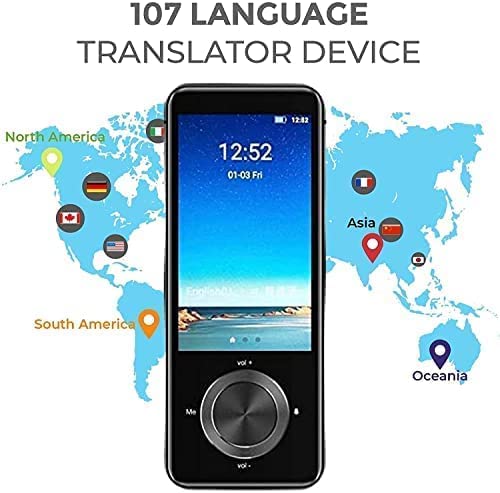 DoDoDuck 1 Language Translator Device, New 2023 Version. New Improved Faster 2 Way Offline Translation in 10 Languages, 109 Online, Works with No Connectivity, Watch Video from OS-Reviews