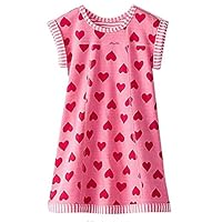 VIKITA Toddler Girls Dresses Short Sleeve Girl Clothes Summer Outfit for Kids 2-12 Years Old