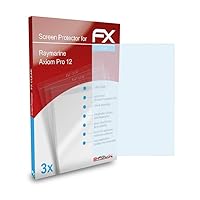 Screen Protection Film compatible with Raymarine Axiom Pro 12 Screen Protector, ultra-clear FX Protective Film (3X)