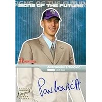 Aleksandar Pavlovic autographed Basketball Card (Utah Jazz) 2003 Bowman Signs of the Future #SFA-AP Rookie - Basketball Autographed Cards