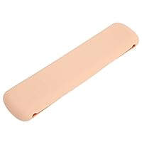 Cosmetic Brush Protective Sleeve,Travel Makeup Brush Holder, Portable Silicone Face Brush, Makeup Tools, Cosmetic Brush Storage Case (Skin Color)