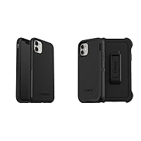 OtterBox Defender Series SCREENLESS Edition Case for iPhone 11 - Black Symmetry Series Case for iPhone 11 - Black